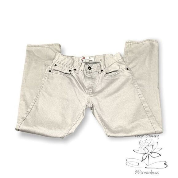 Levi’s 511 Slim Light Gray 16 Reg Jeans - Picture 1 of 9